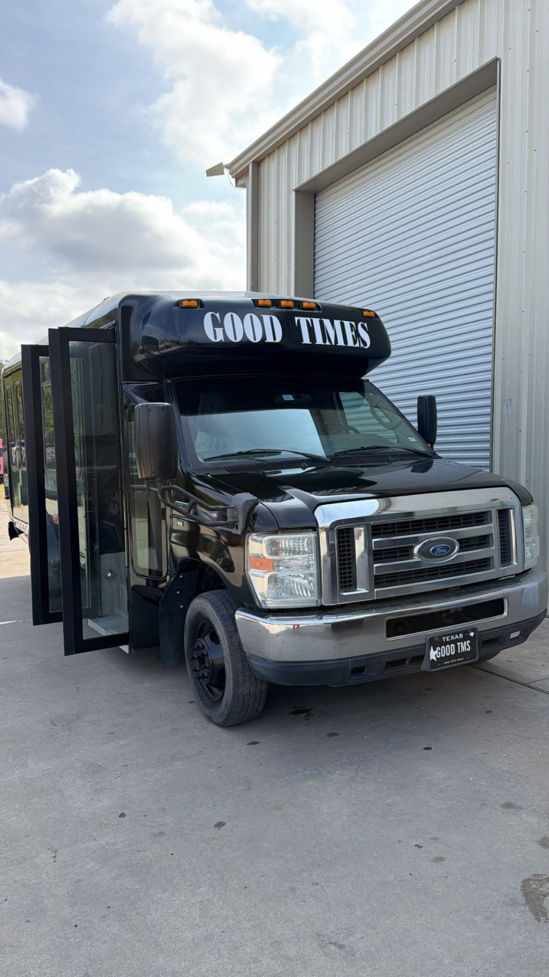 Good Times Party Bus available from First Class Executive Fleet