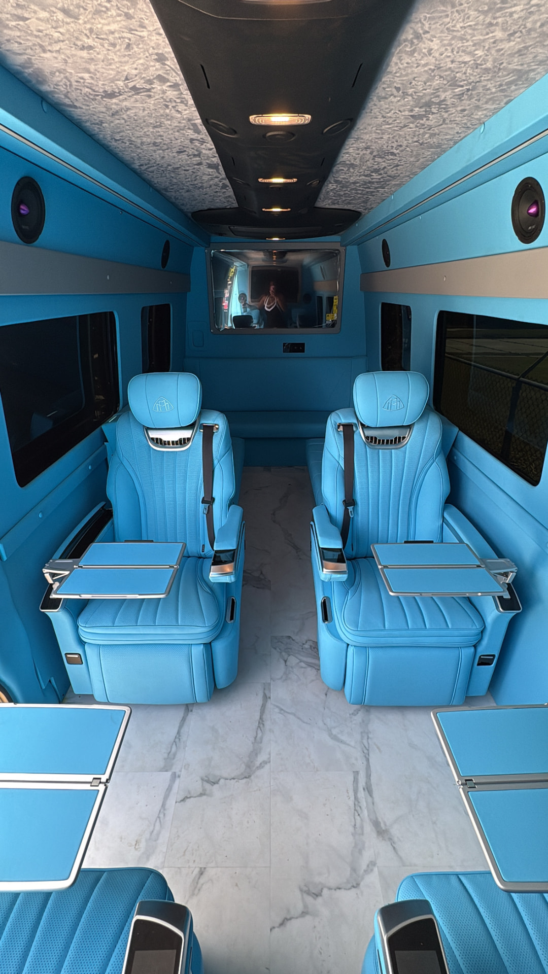 Maybach Sprinter — Blue Edition interior detail 3