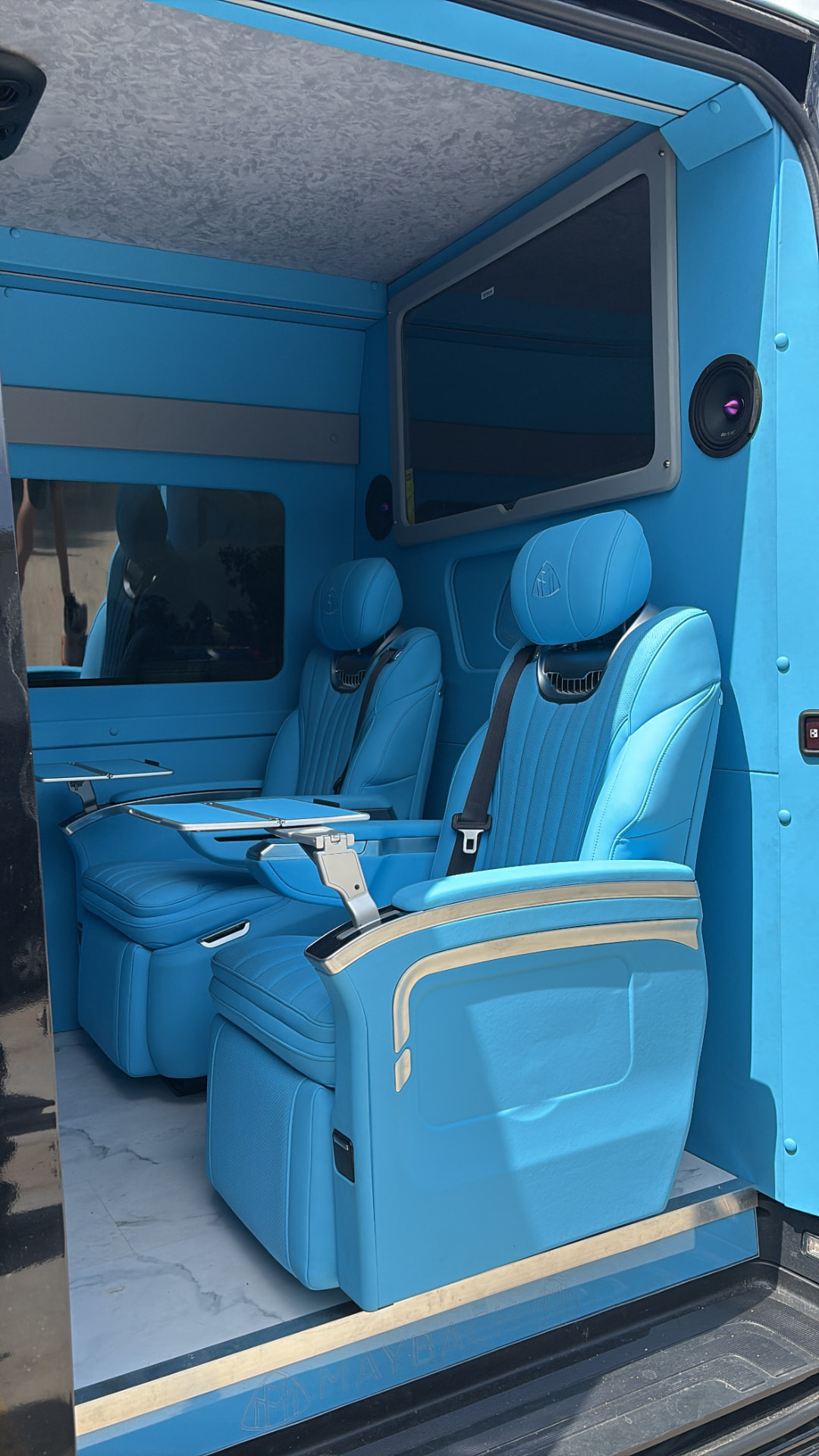 Maybach Sprinter — Blue Edition interior detail 2